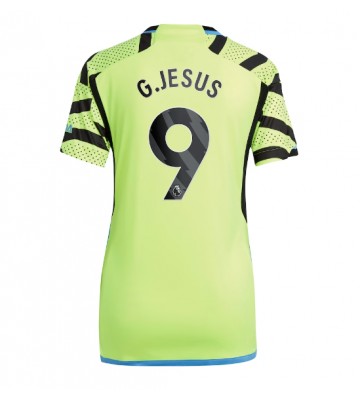 Arsenal Gabriel Jesus #9 Koszulka Wyjazdowych Kobiety 2023-24 Krótki Rękaw
